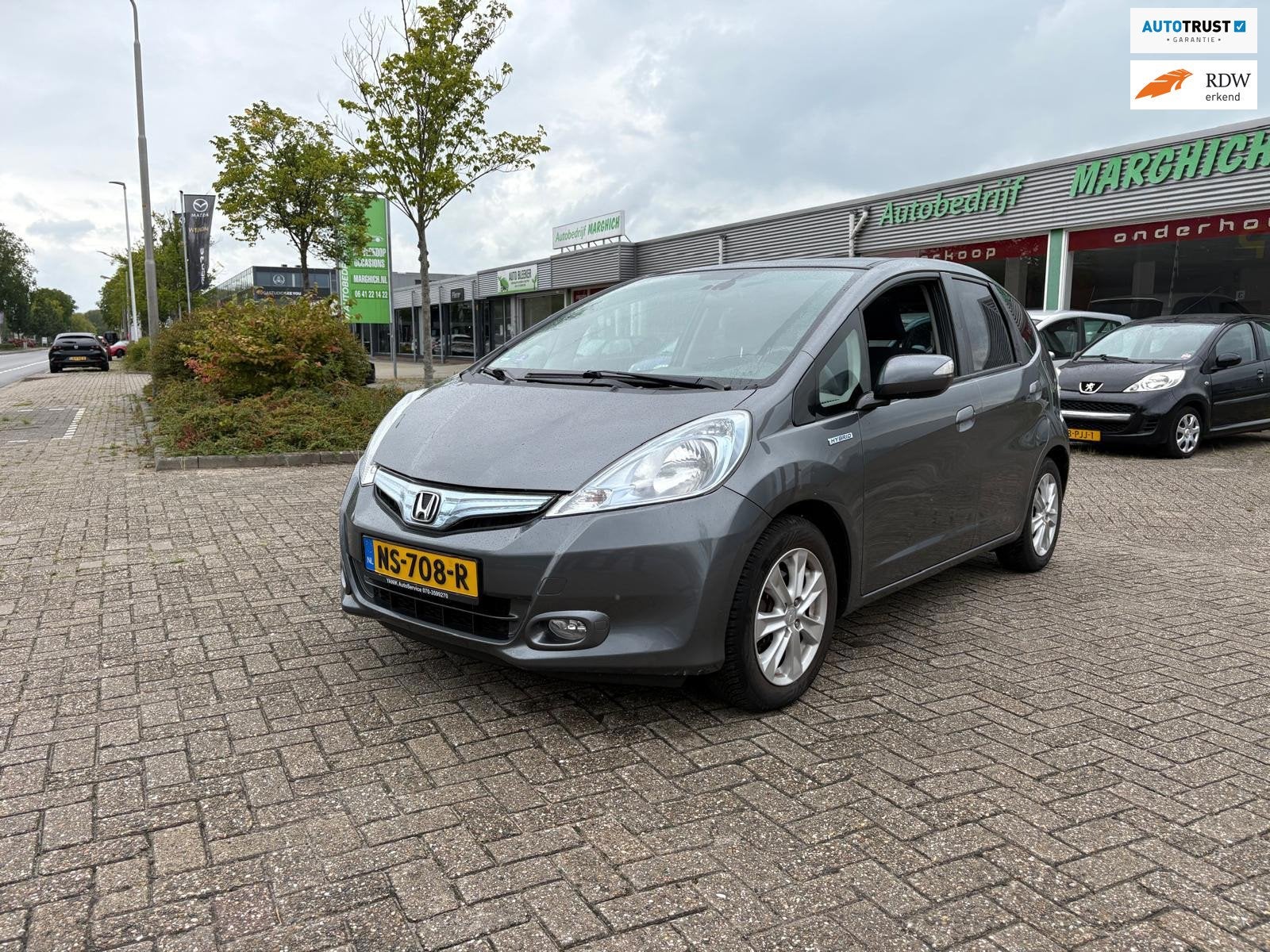 Honda Jazz 1.4 Hybrid Elegance|5-DEURS|AIRCO|, Auto's, Euro 5, Gebruikt, 4 cilinders, 49 €/maand