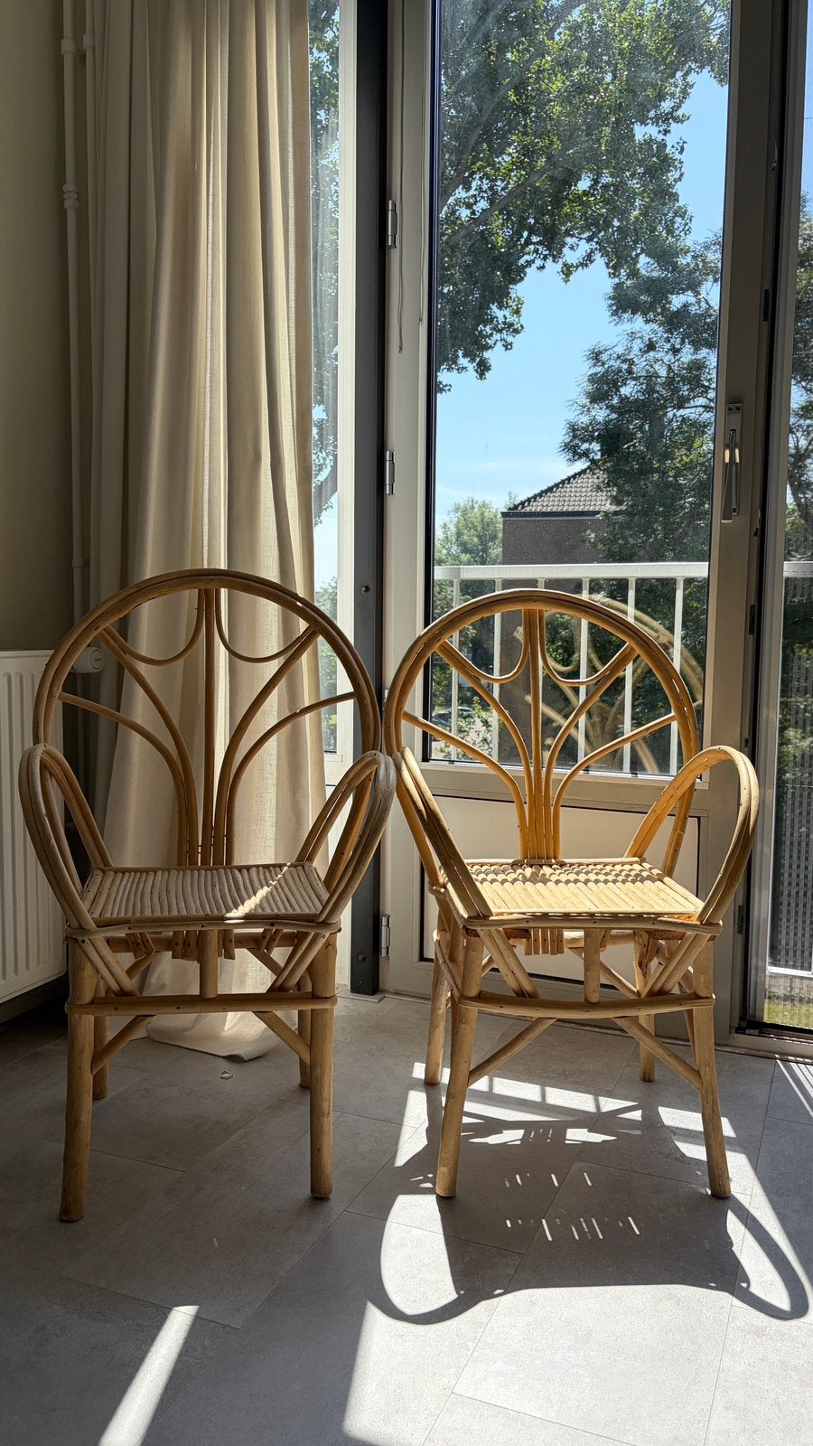 Vintage Rotan Stoelen, Ophalen