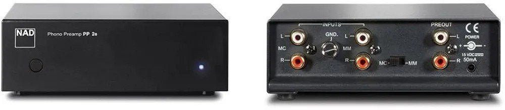 NAD PP2E PHONO-VOORVERSTERKER MM/MC INCL ADAPTER, Ophalen of Verzenden, Zo goed als nieuw, Overige merken