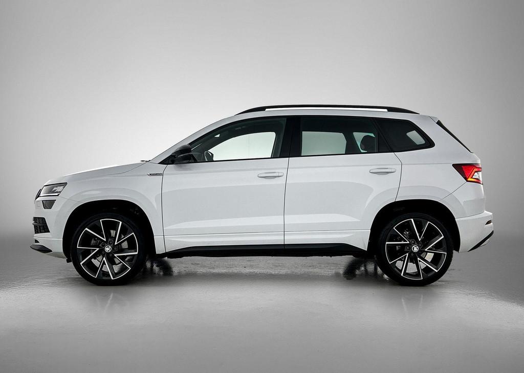 Skoda Karoq 1.5 TSI ACT Sportline Business | CANTON | ELEK.A, 12 maanden, Stof, 4 cilinders, Wit