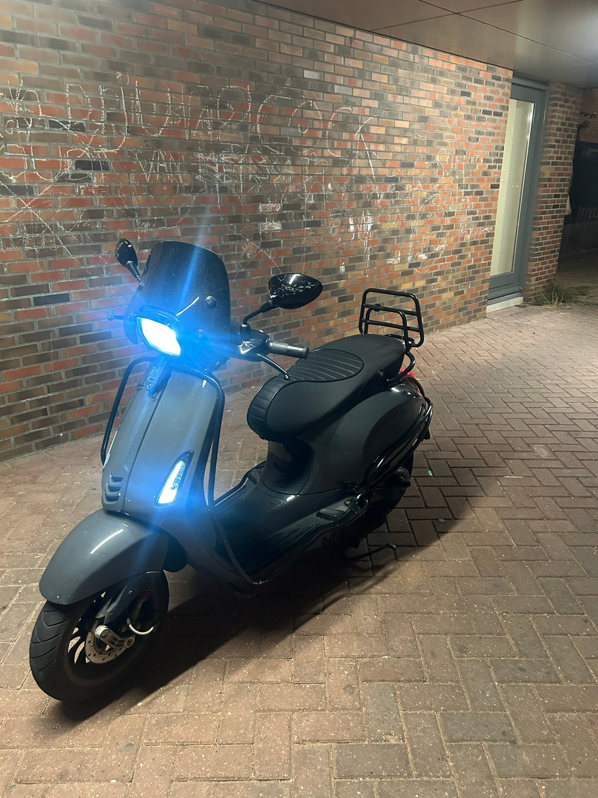 Vespa Sprint Nano Grey | 2016 | 19.000 km |, Ophalen, Gebruikt, Overige modellen, Maximaal 45 km/u