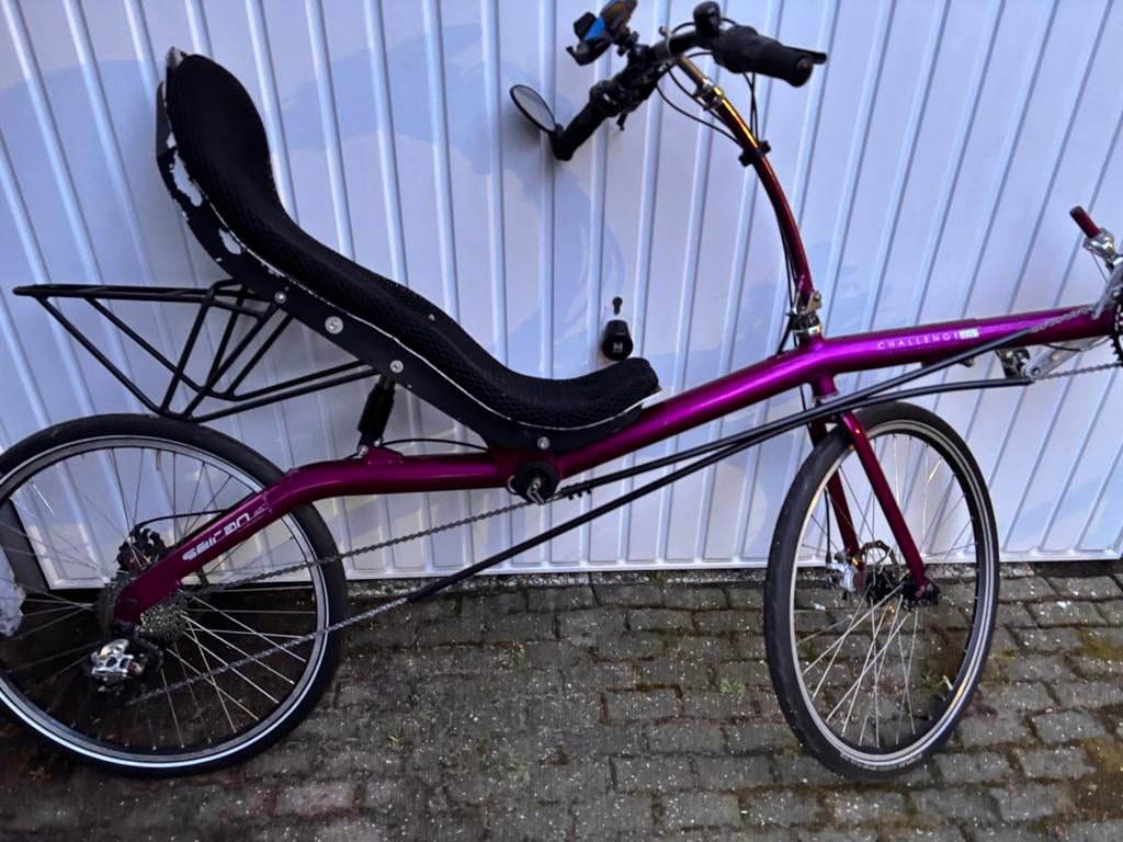 Challenge Seiran ligfiets, Ophalen, Gebruikt, Bovenstuur, Challenge