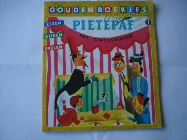 kleuter,04(1094) gouden boekjes magazine deel 1. Pietepaf, Ophalen of Verzenden, Zo goed als nieuw, Fictie algemeen