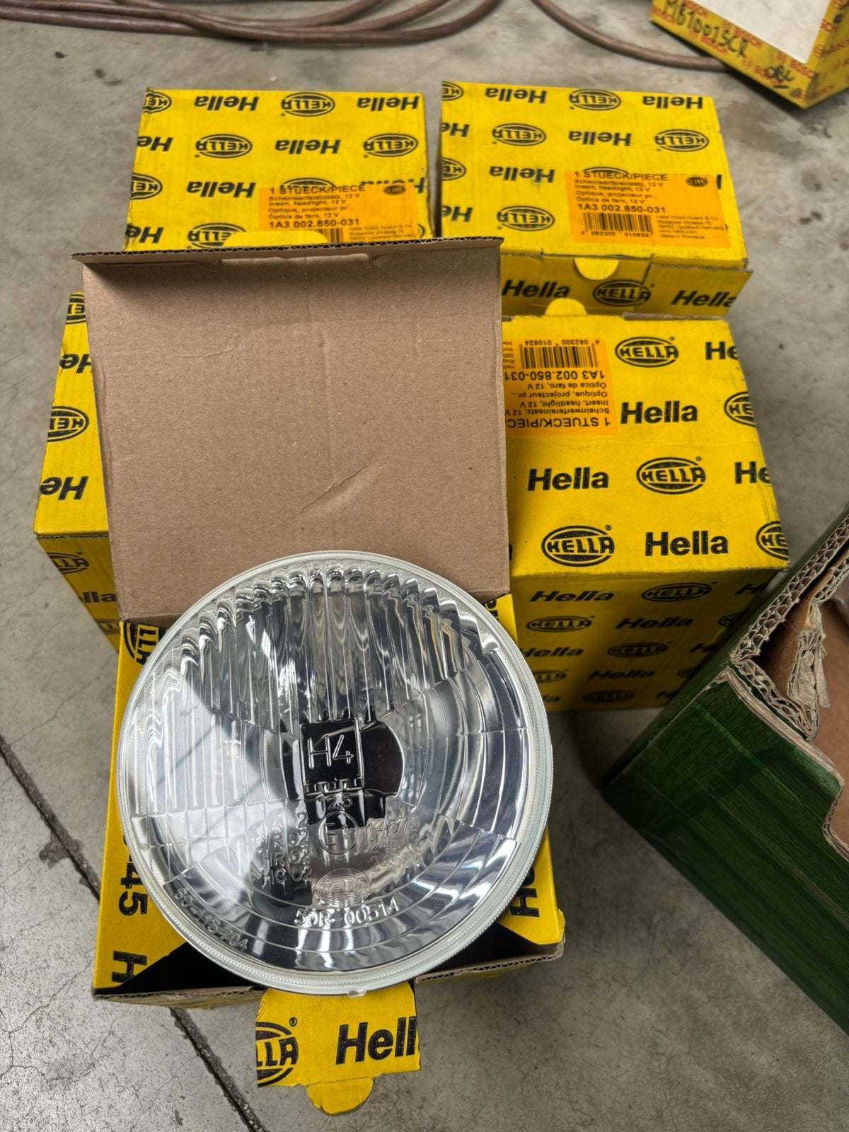 5x Hella koplamp 14 cm met stadslicht, Ophalen, Nieuw, BMW