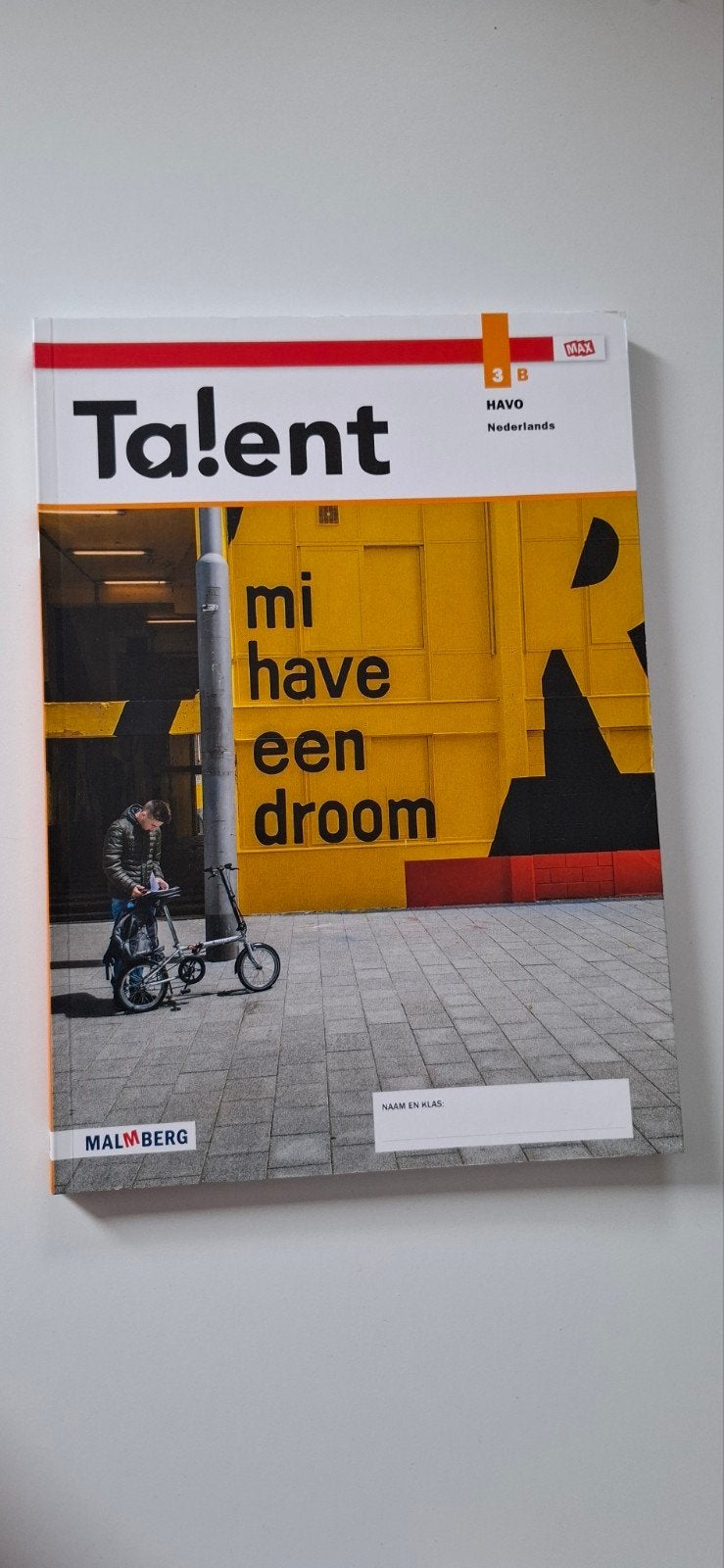 Talent 3B HAVO Nederlands - Malmberg NIEUW, Ophalen of Verzenden, Saarein te Brake, John Chantrel, Yvette van den Berg, Nederlands