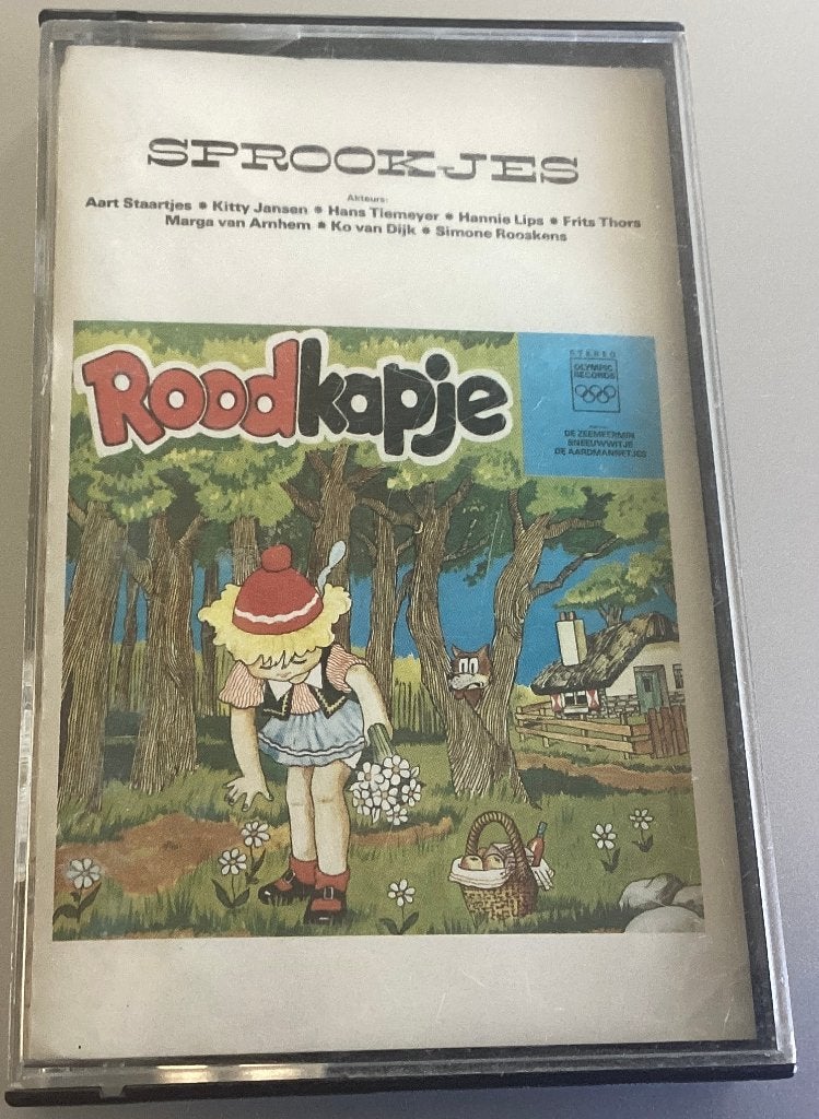 Sprookjes Roodkapje e.a. MC, Cd's en Dvd's, Gebruikt, Kinderen en Jeugd, 1 bandje, Ophalen of Verzenden