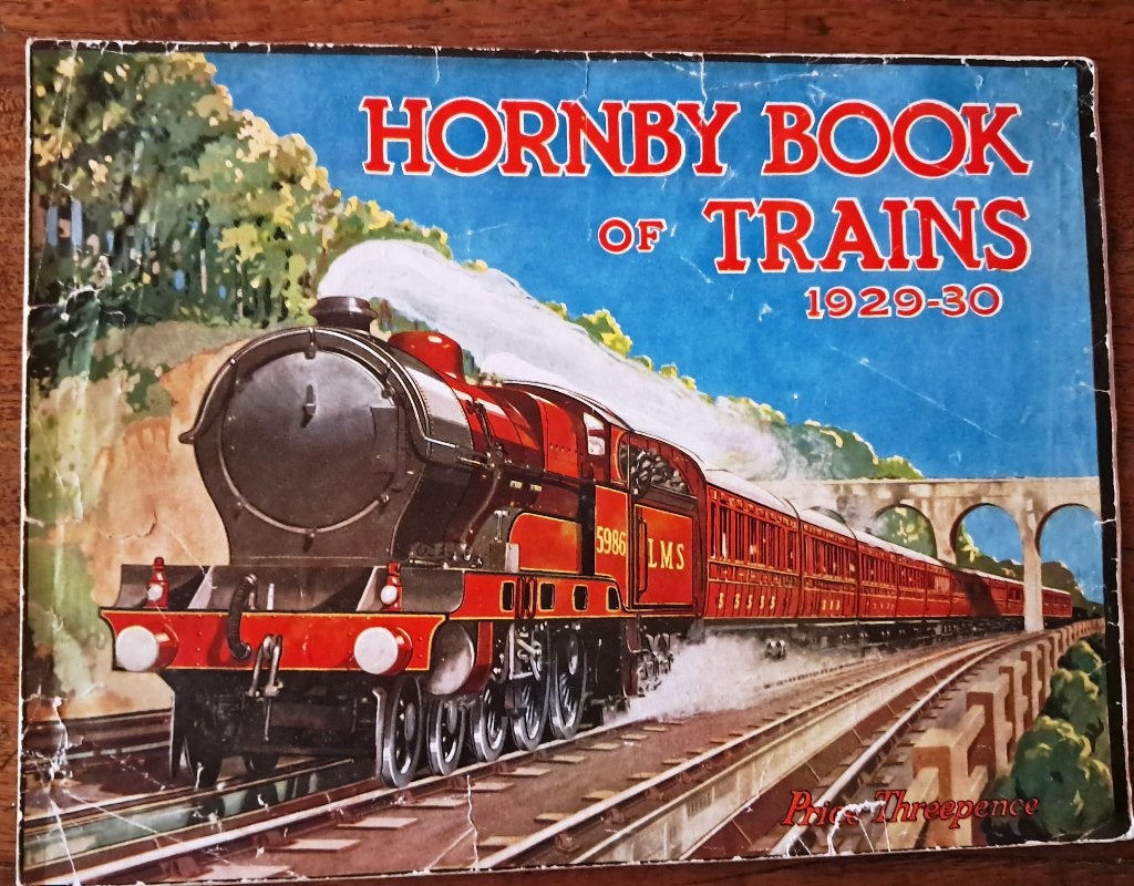 spoor 0 1929 catalogus; Hornby book of trains 1929-1930., Ophalen of Verzenden