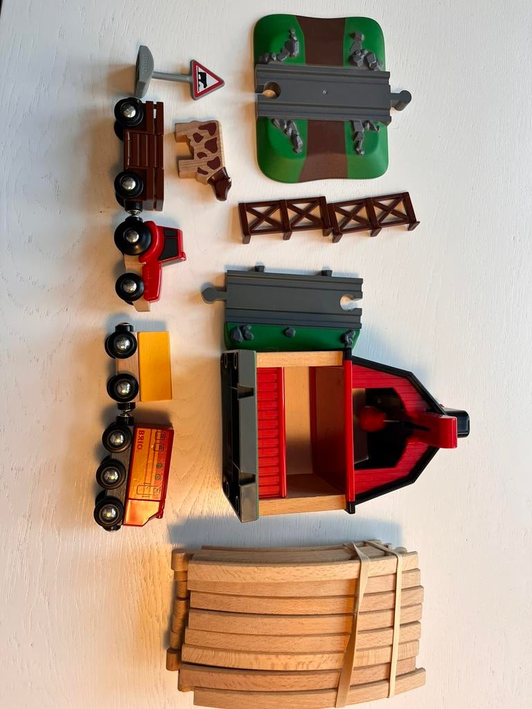 Mooie complete Brio boerderij set., Verzenden, Zo goed als nieuw