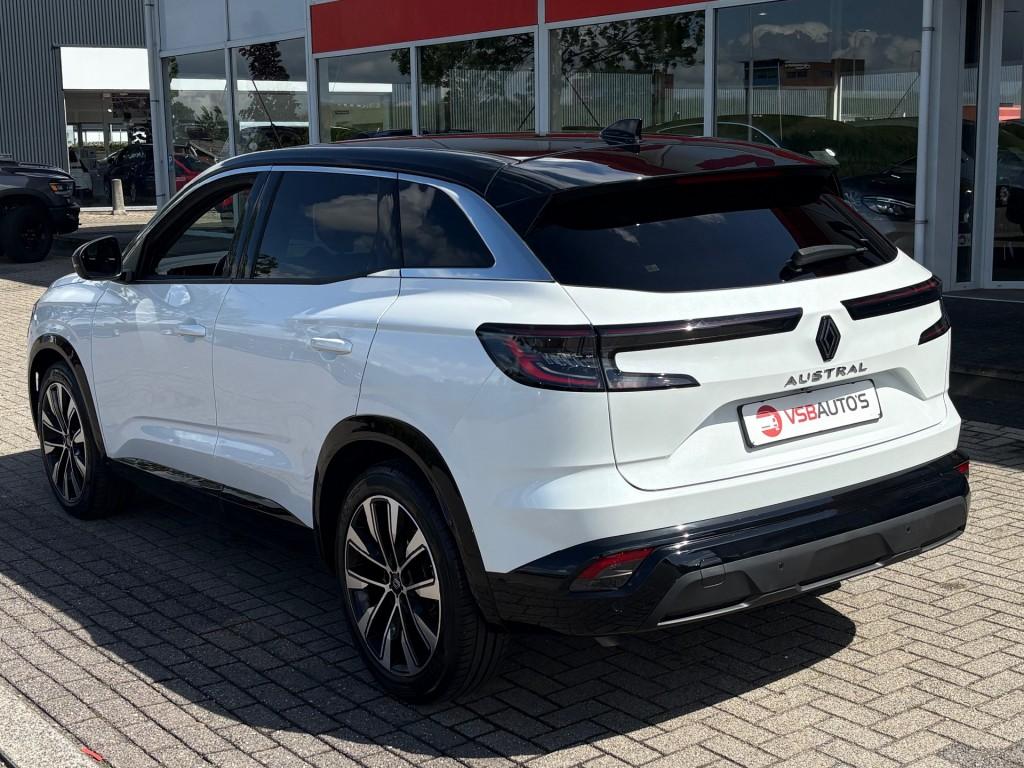 Renault AUSTRAL 1.2 TCE 130PK MILD-HYBRID TECHNO HALF-LEER N, Auto's, Renault, Gebruikt, 1199 cc, Wit, Leder