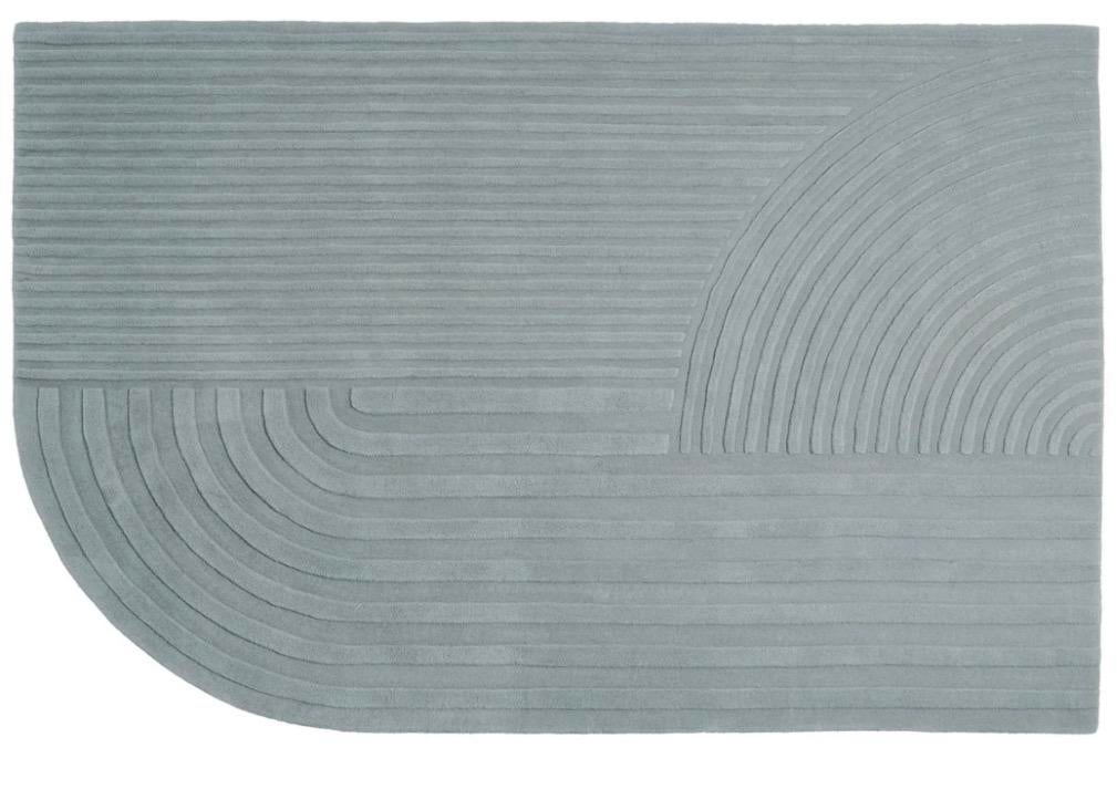Muuto Vloerkleed Groen, Huis en Inrichting, Stoffering | Vloerbedekking, Zo goed als nieuw, Tapijt, Groen, minder dan 10 m², Ophalen