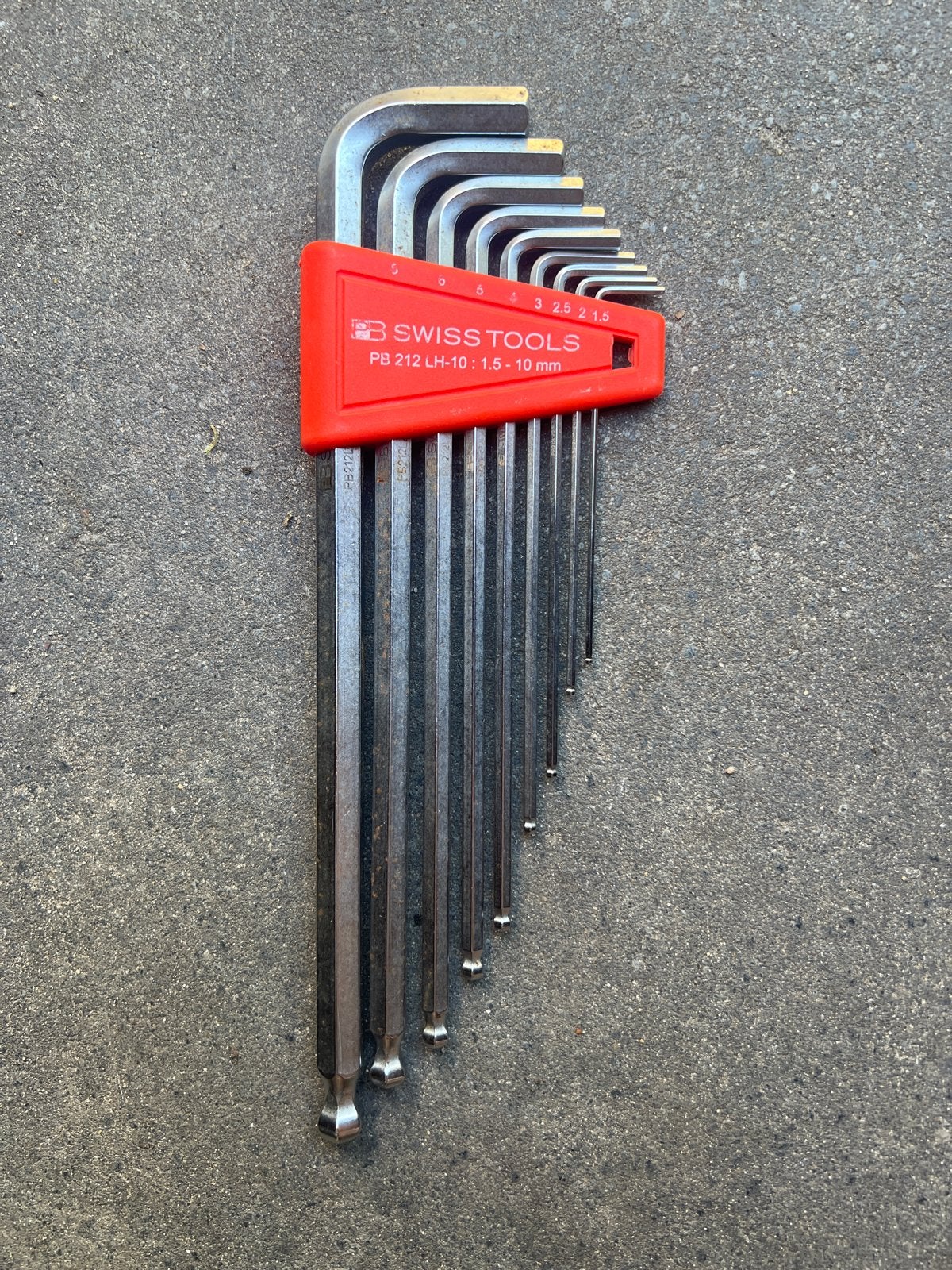 PB Swiss Tools inbussleutelset 1.5-10mm, Ophalen, Zo goed als nieuw, Inbusset, Overige merken