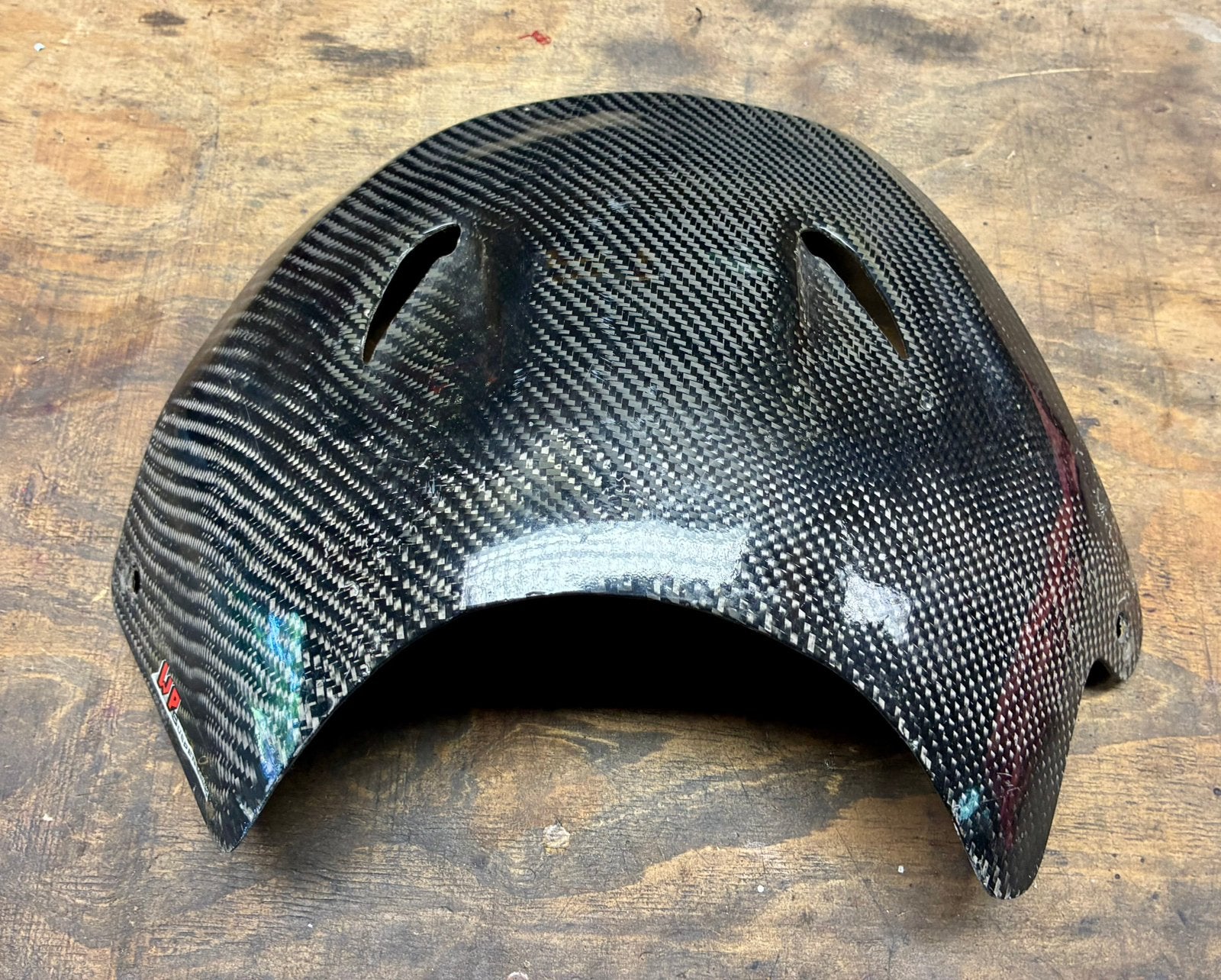 Carbon koplamp kap, Ophalen of Verzenden