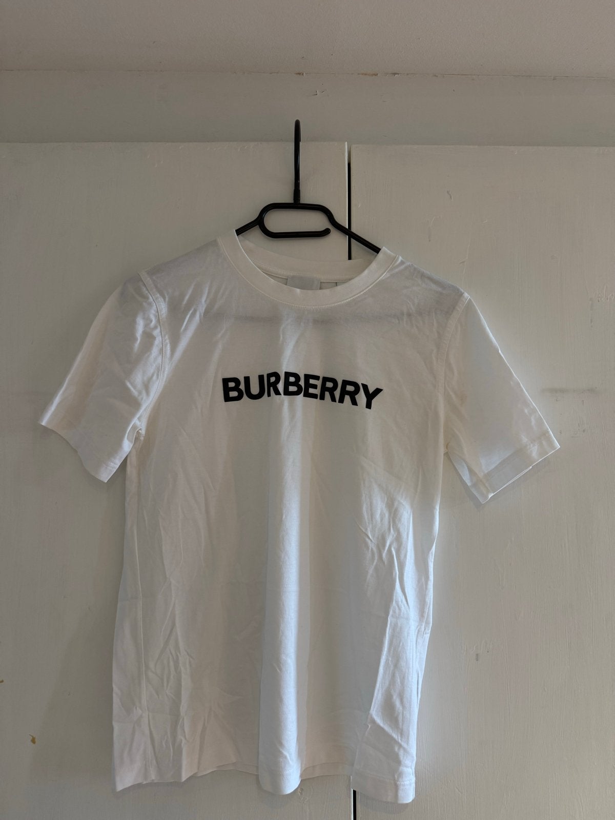 Burberry dames T-shirt maat XS, Kleding | Dames, Wit, Ophalen of Verzenden, Zo goed als nieuw, Korte mouw
