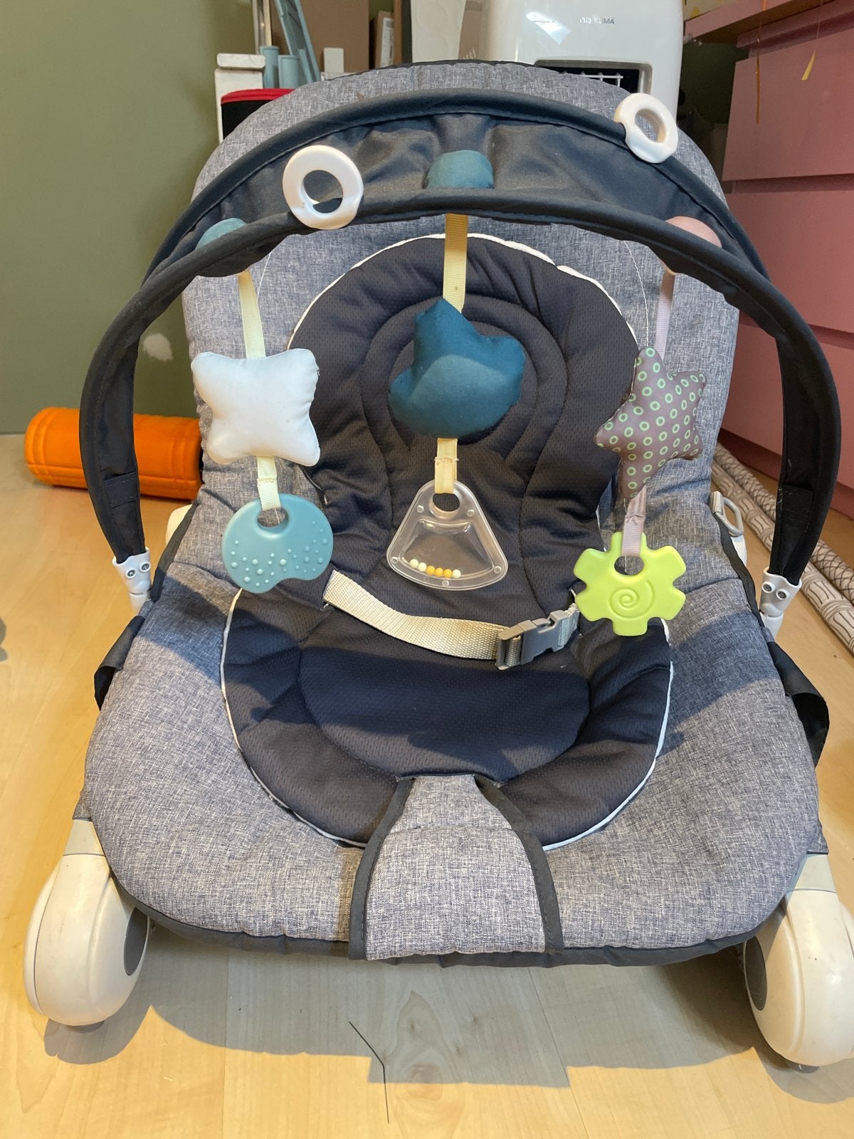 Chicco Wipstoel met verkleiner en speelboog, Ophalen, Wipstoel, Chicco, Verstelbaar