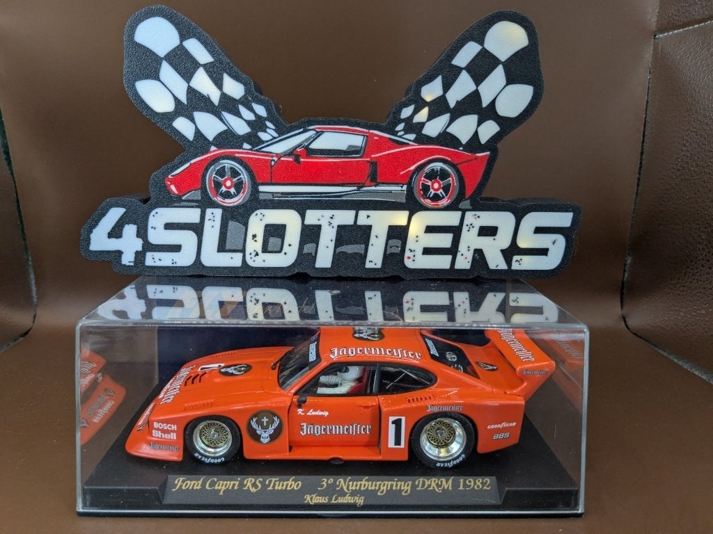 Fly Ford Capri RS #1 Jagermeister 3e Nurburgring 1982 LIGHTS, Verzenden, Nieuw, Elektrisch, Overige merken