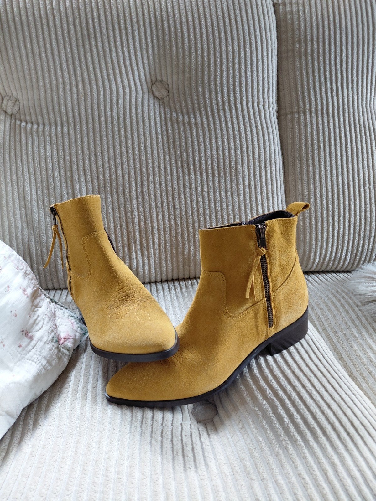 nieuwe western DEABUSED dames laarsjes mt 38, Overige kleuren, Deabused, Lage of Enkellaarzen, Nieuw