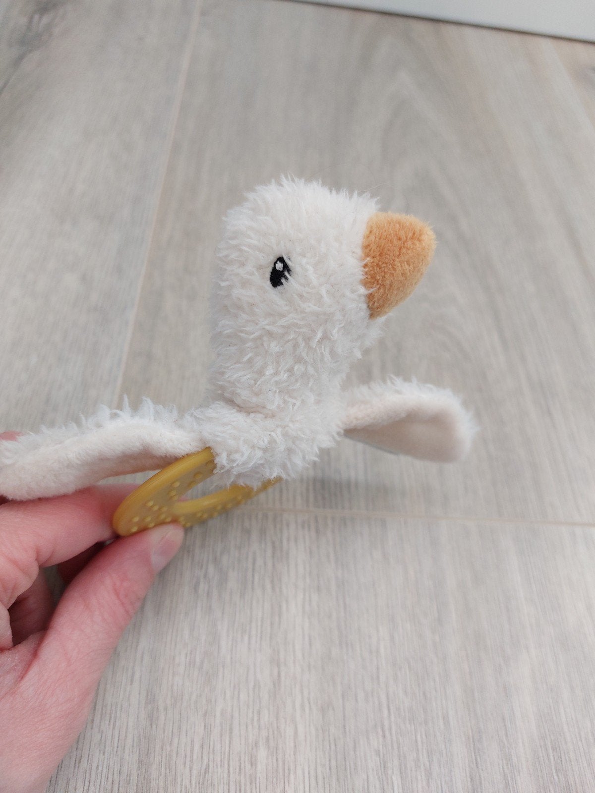 Knuffel rammelaar little dutch gans goose oie L1004, Ophalen of Verzenden