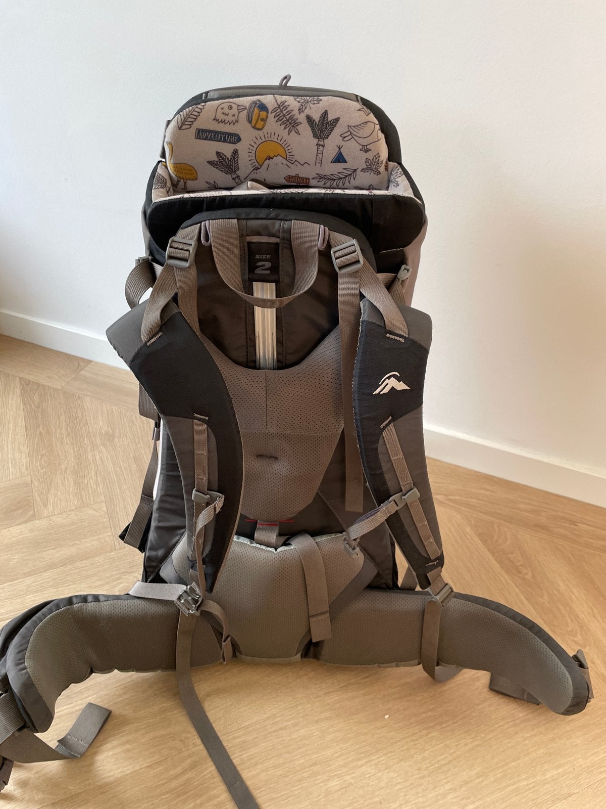 Macpac Rugdrager - Ideaal voor wandelingen met je kind, Kinderen en Baby's, Zo goed als nieuw, Rug, Draagzak, Ophalen