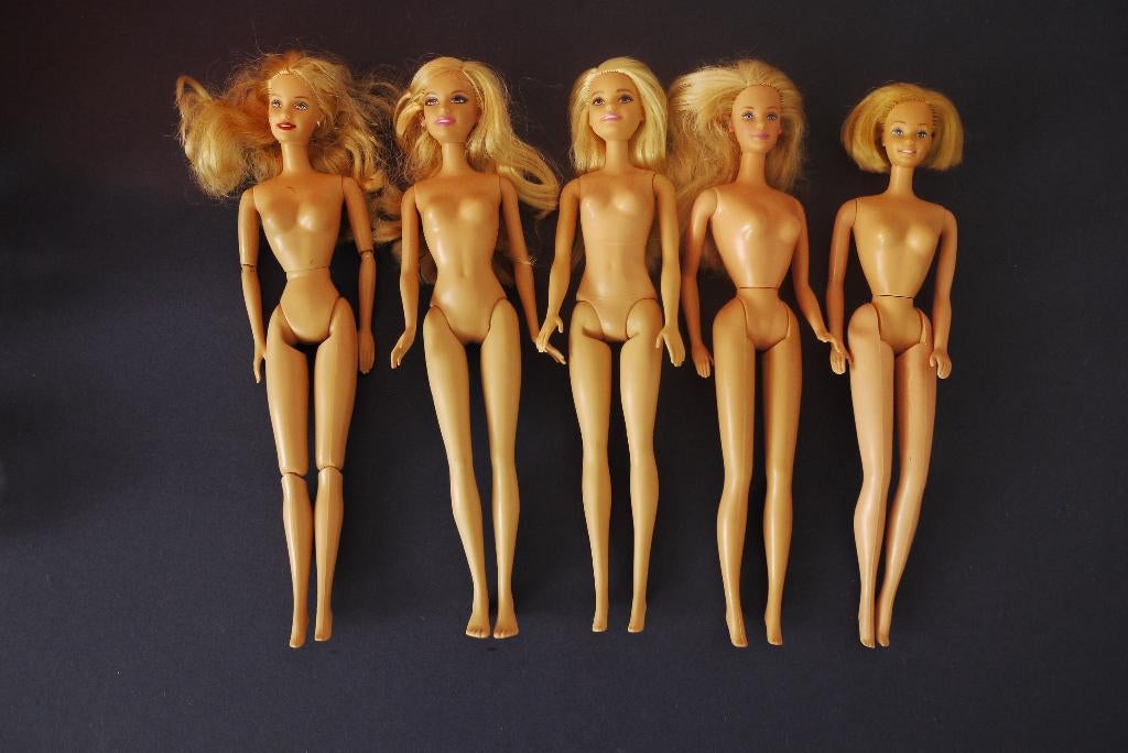 barbie mattel original 5 x ook fashionista ook los, Ophalen of Verzenden, Gebruikt, Pop