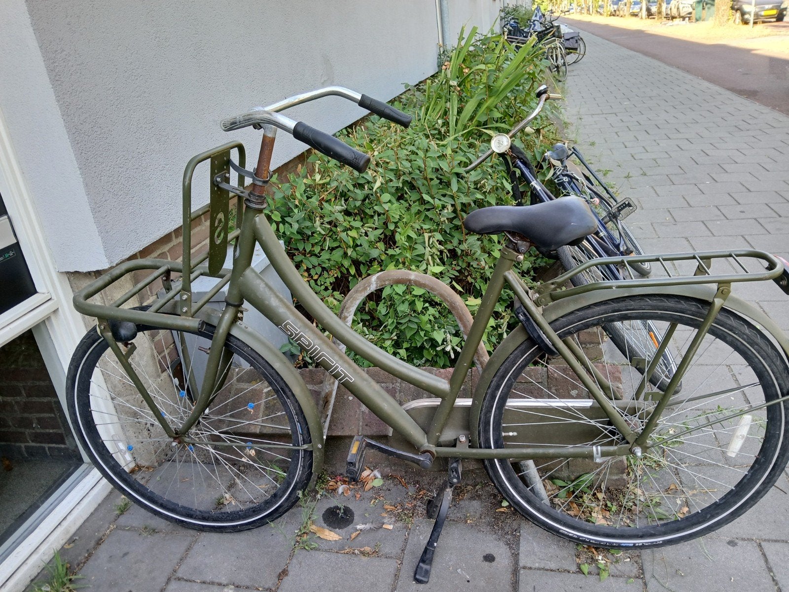 Spirit transportfiets met voordrager - Gebruikt, Terugtraprem, Ophalen, Overige merken, 53 tot 56 cm