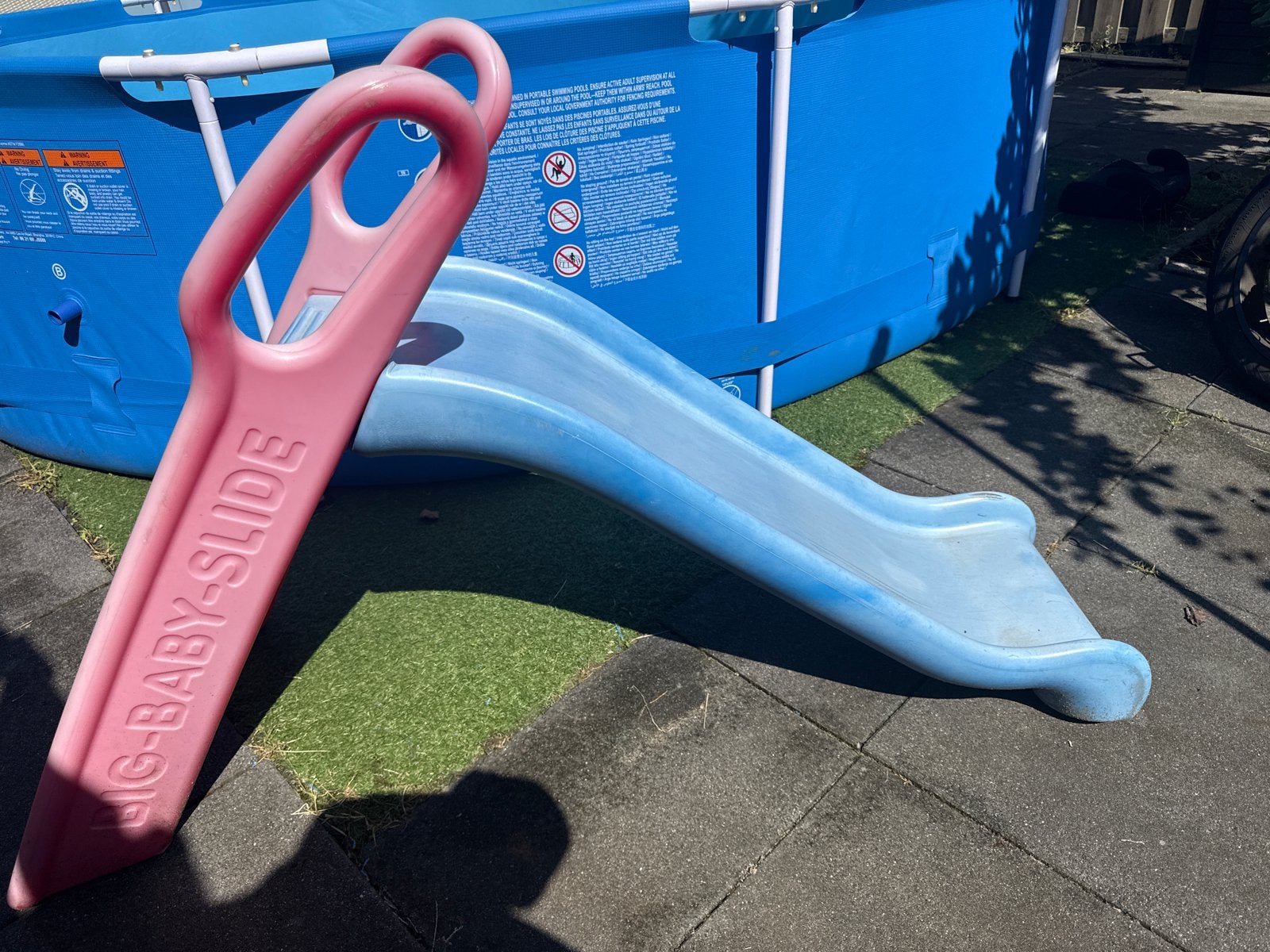 BIG-BABY-SLIDE Kinderglijbaan, Kinderen en Baby's, Ophalen, Gebruikt