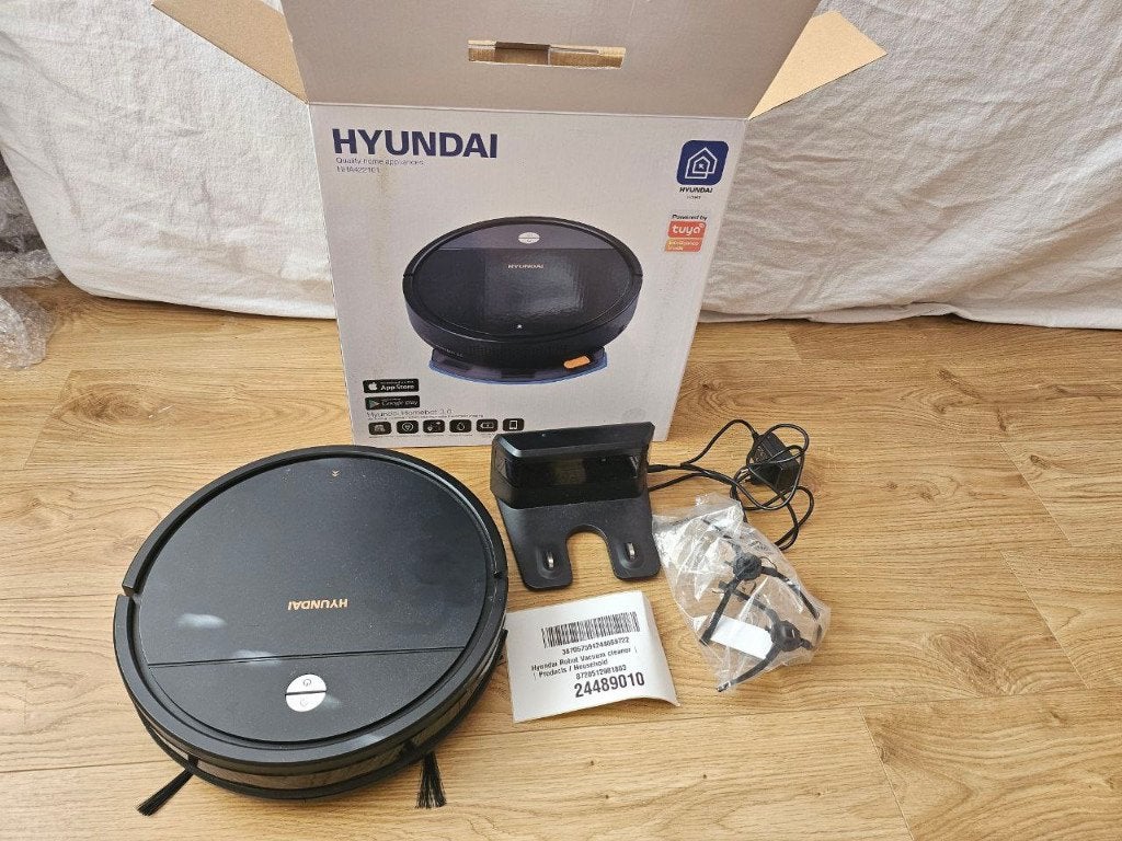 Hyundai Homebot 3.0 robotstofzuiger – compleet in doos, Stofzak, Overige merken, Ophalen of Verzenden, Zo goed als nieuw