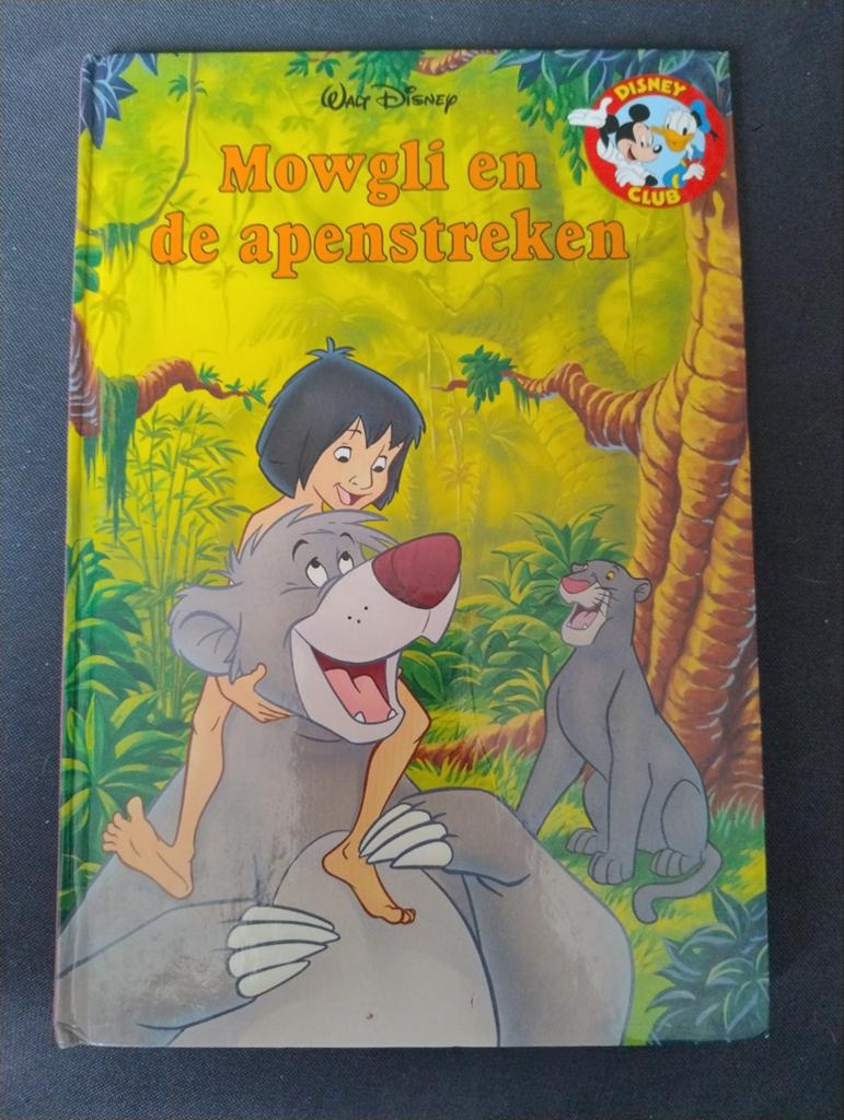 Walt Disney - Mowgli en de apenstreken (Disney Club), Boeken, Ophalen of Verzenden, Gelezen, Walt Disney