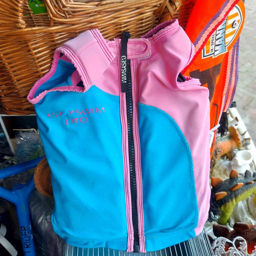 EasySwim Pro Zwemvest Roze/Blauw, Ophalen, Gebruikt, Jongetje of Meisje, One size