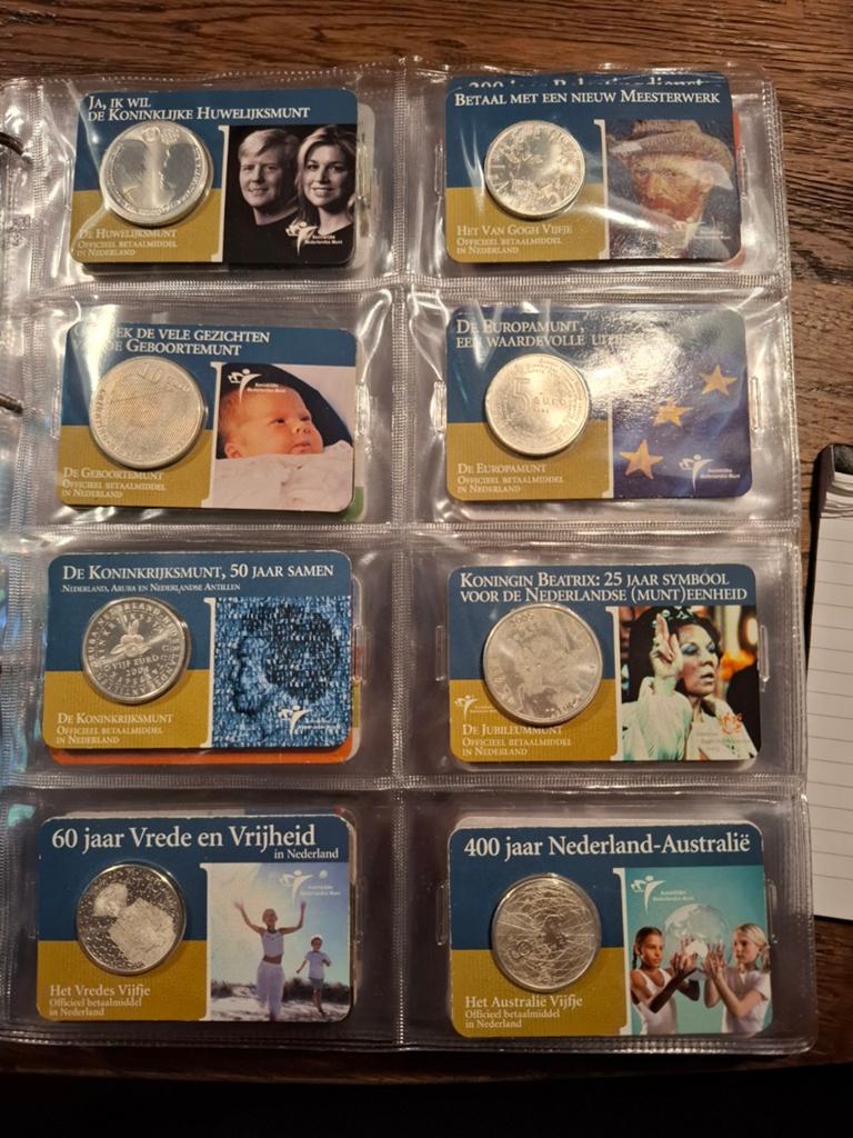 coincards nederland compleet tot eind 2025, Ophalen, Nederland, Munten