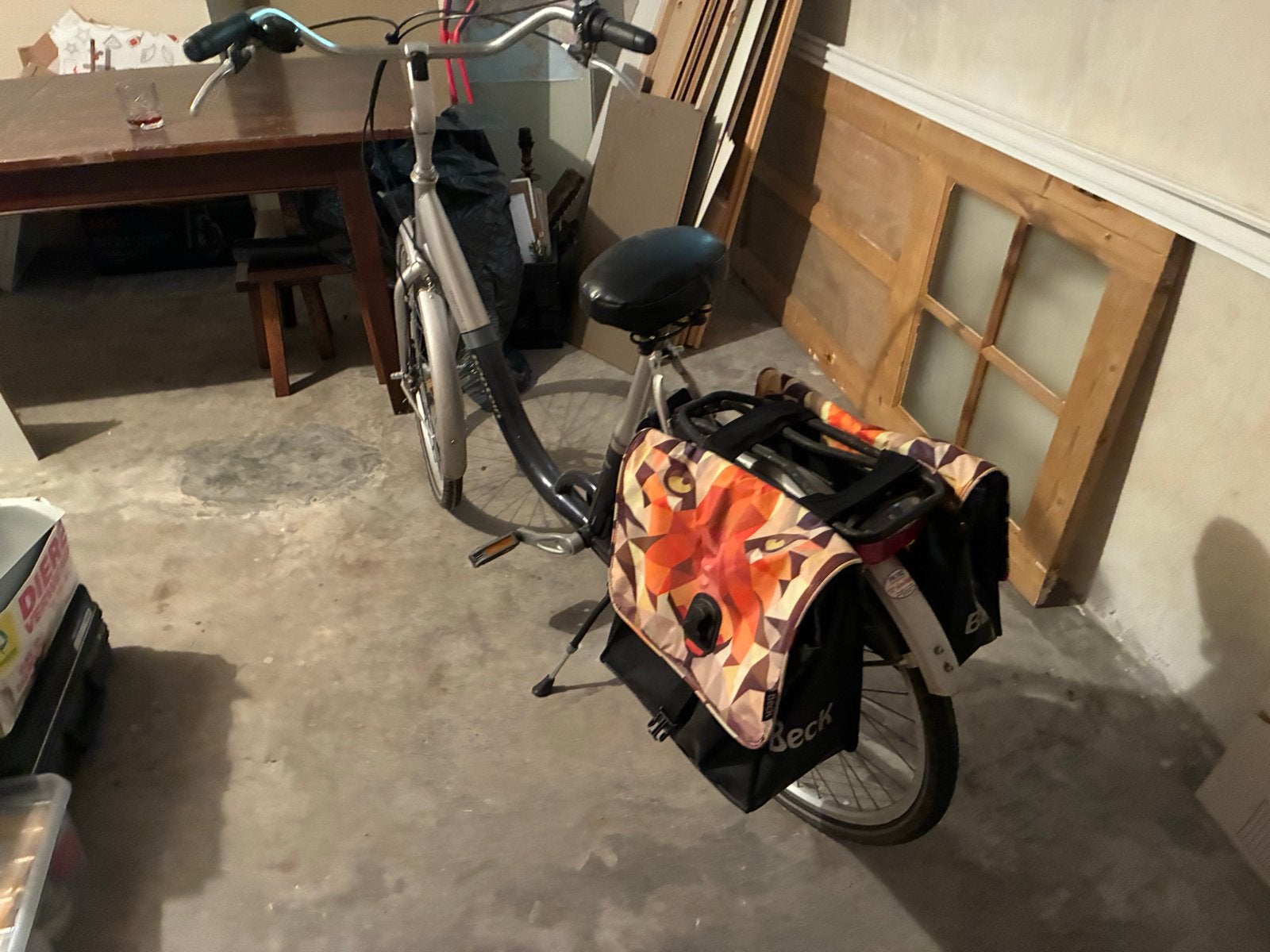 Damesfiets extra lage instap. 3 versnellingen, rokzadel, Ophalen, Gebruikt, Overige merken, Versnellingen