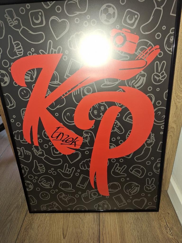 poster enzo knol, Ophalen