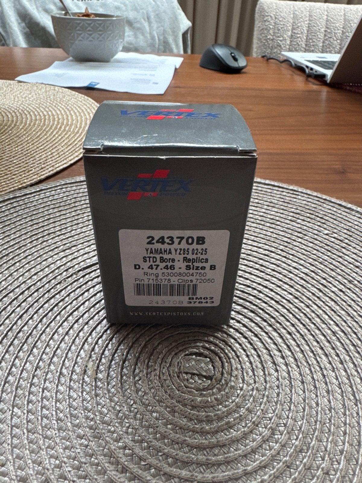 Piston Vertex Yamaha YZ85 2023 (Nieuw), Ophalen of Verzenden, Nieuw