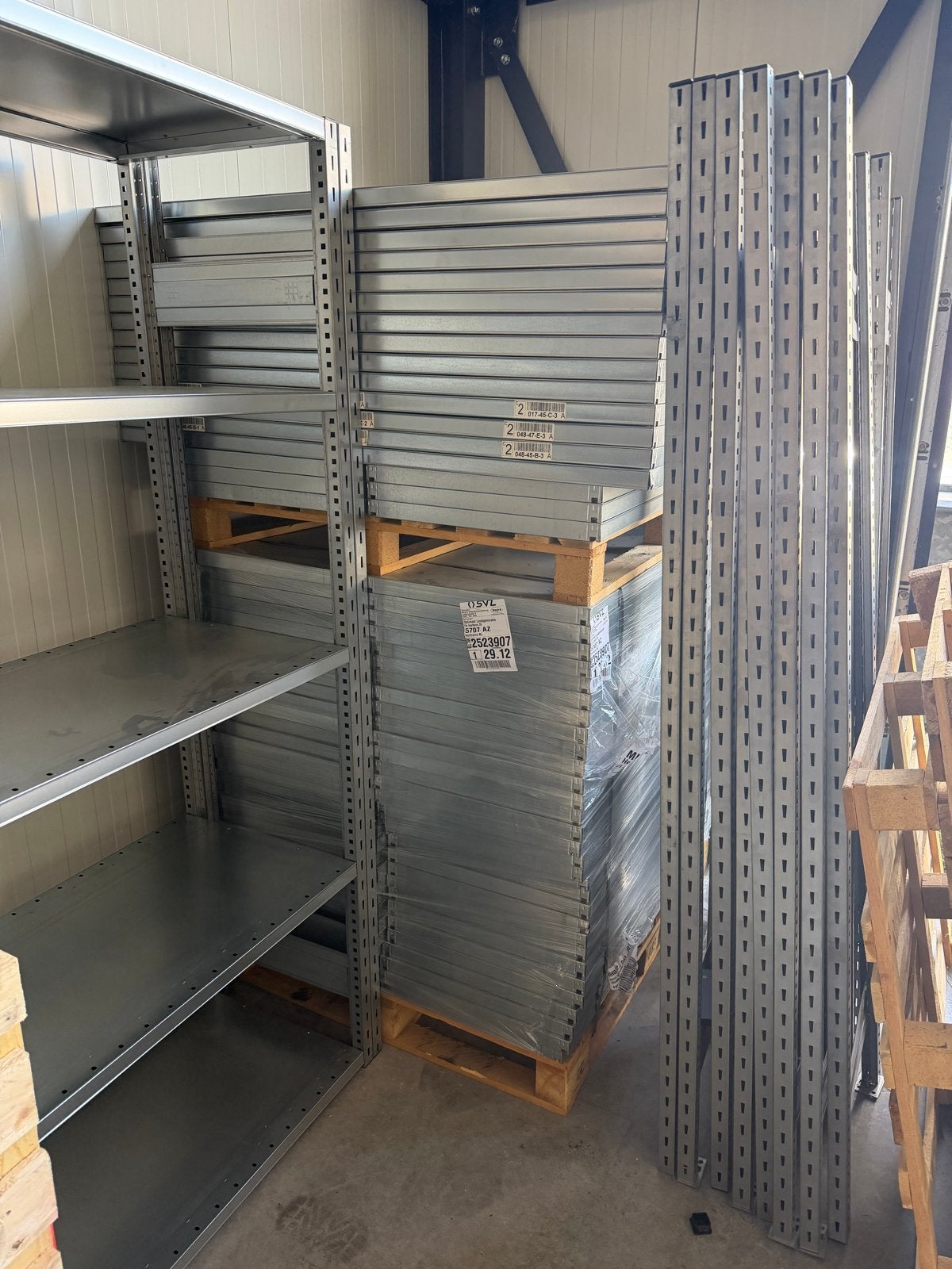 Legbordstelling Magazijnstelling 19 meter | 200x126,5x50 cm, Ophalen