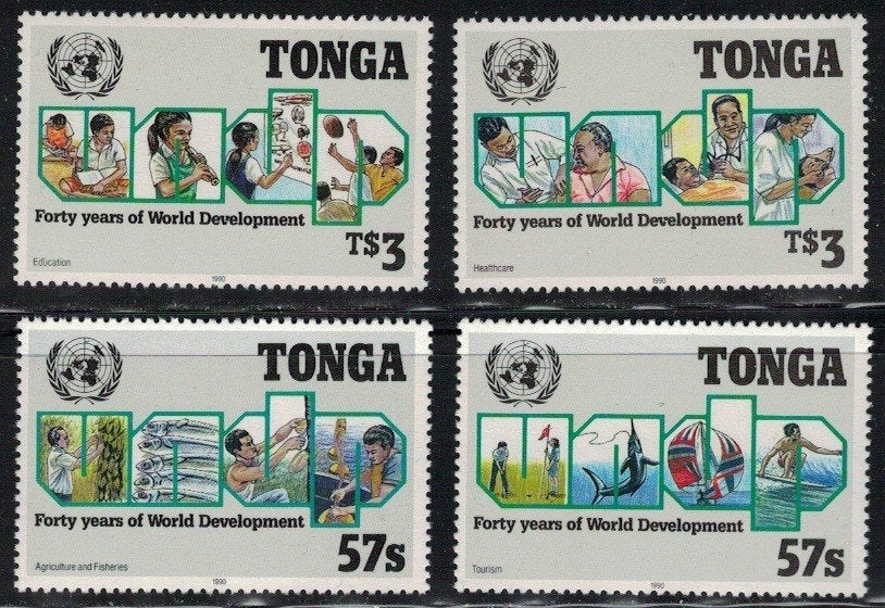 W341 Tonga 1144/47 postfris Sport, Verzenden, Postfris, Sport