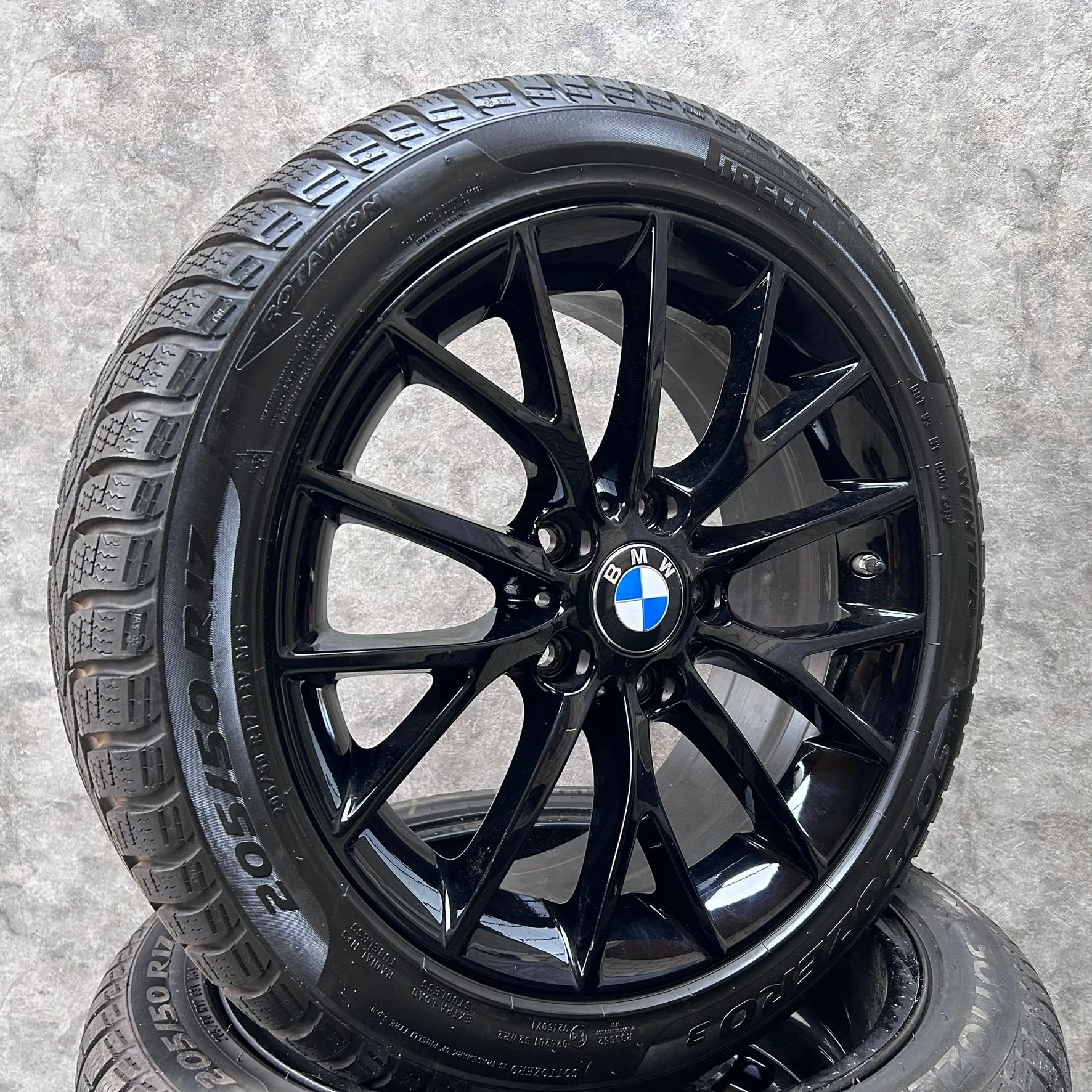 17 inch originele velgen + winterbanden BMW 1 serie F20 380, Auto-onderdelen, Gebruikt, -, -, Banden en Velgen