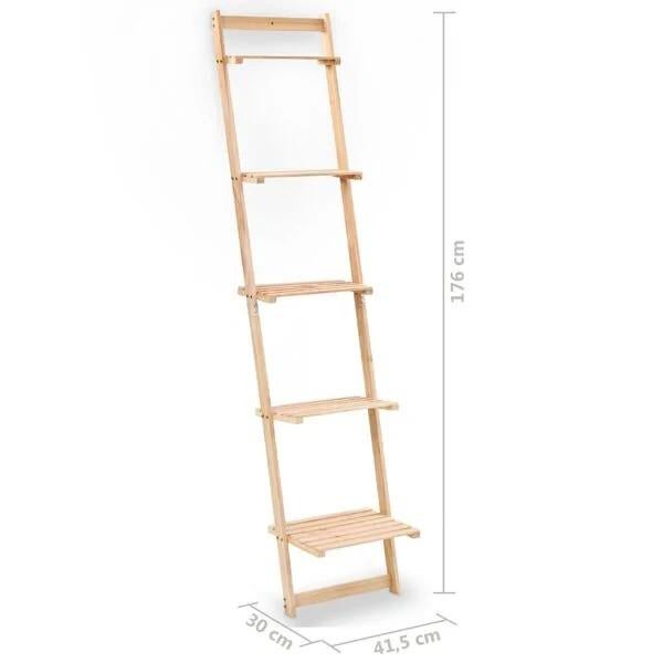 vidaXL decorative ladderplank - cederhout, Ophalen, Zo goed als nieuw