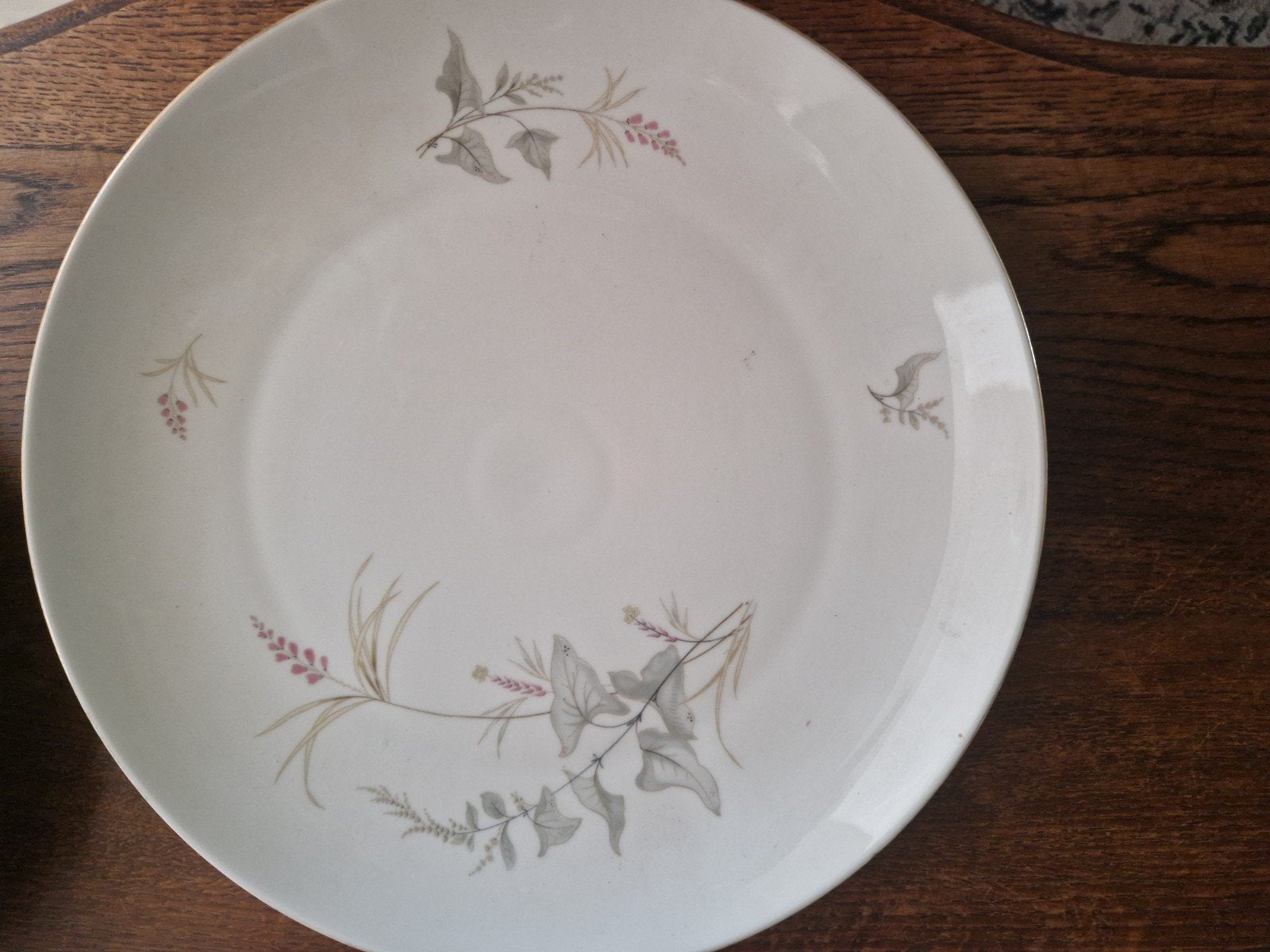 Vintage Fürstenberg bord met bloemmotief, Ophalen of Verzenden