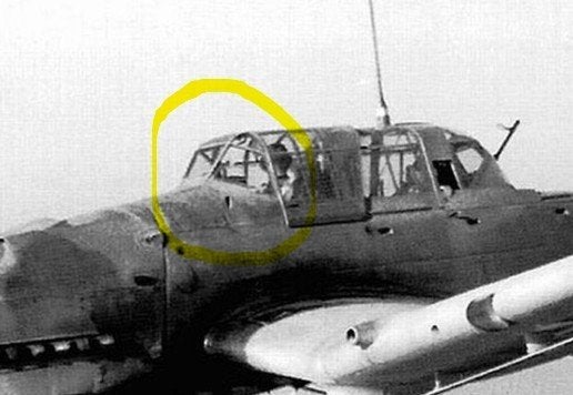 Luftwaffe Stuka Ju87 Front canopy WW2, Ophalen, Luchtmacht, Duitsland, Overige typen