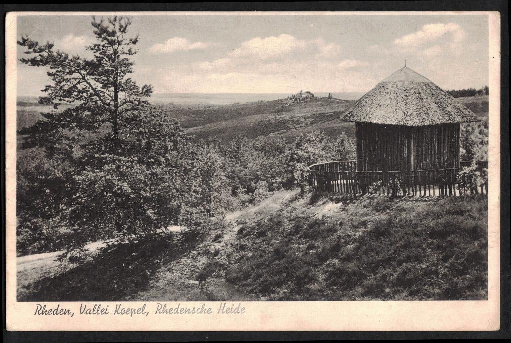 Rheden, Vallei Koepel, Rhedensche Heide. 1942., Ophalen of Verzenden, 1940 tot 1960, Gelopen, Gelderland