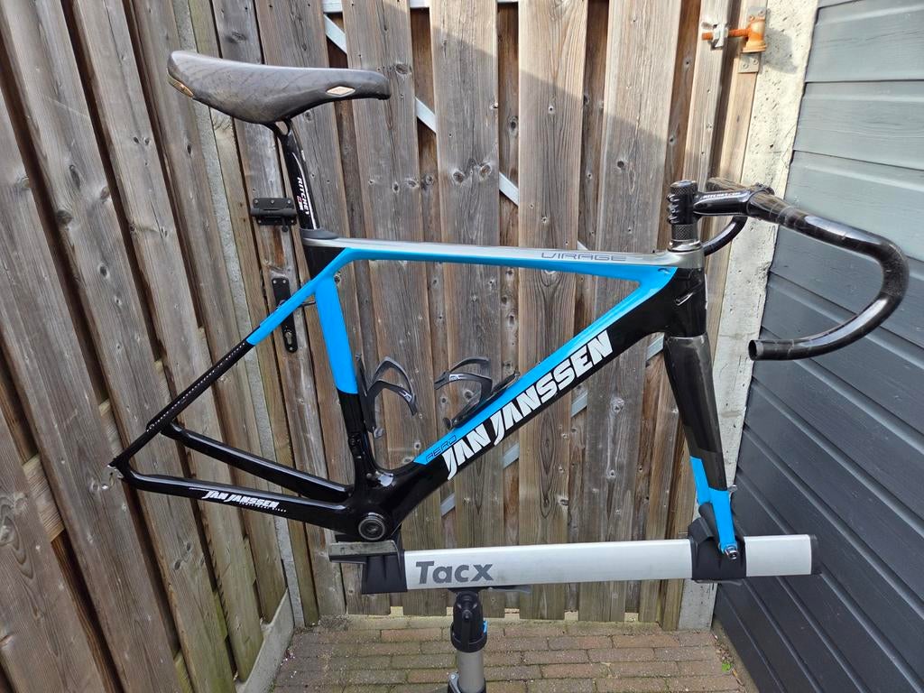Jan Janssen Virage Carbon Raceframe 49 cm !! + Extra's, Fietsen en Brommers, Fietsonderdelen, Zo goed als nieuw, Carbon, Racefiets