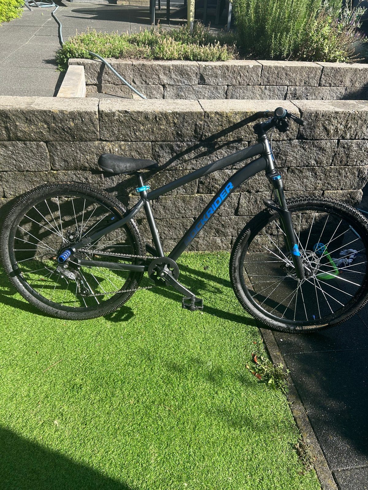 Custom Rockrider ST120 Mountainbike - Maat M, Fietsen en Brommers, Gebruikt, Hardtail, Heren, 49 tot 53 cm