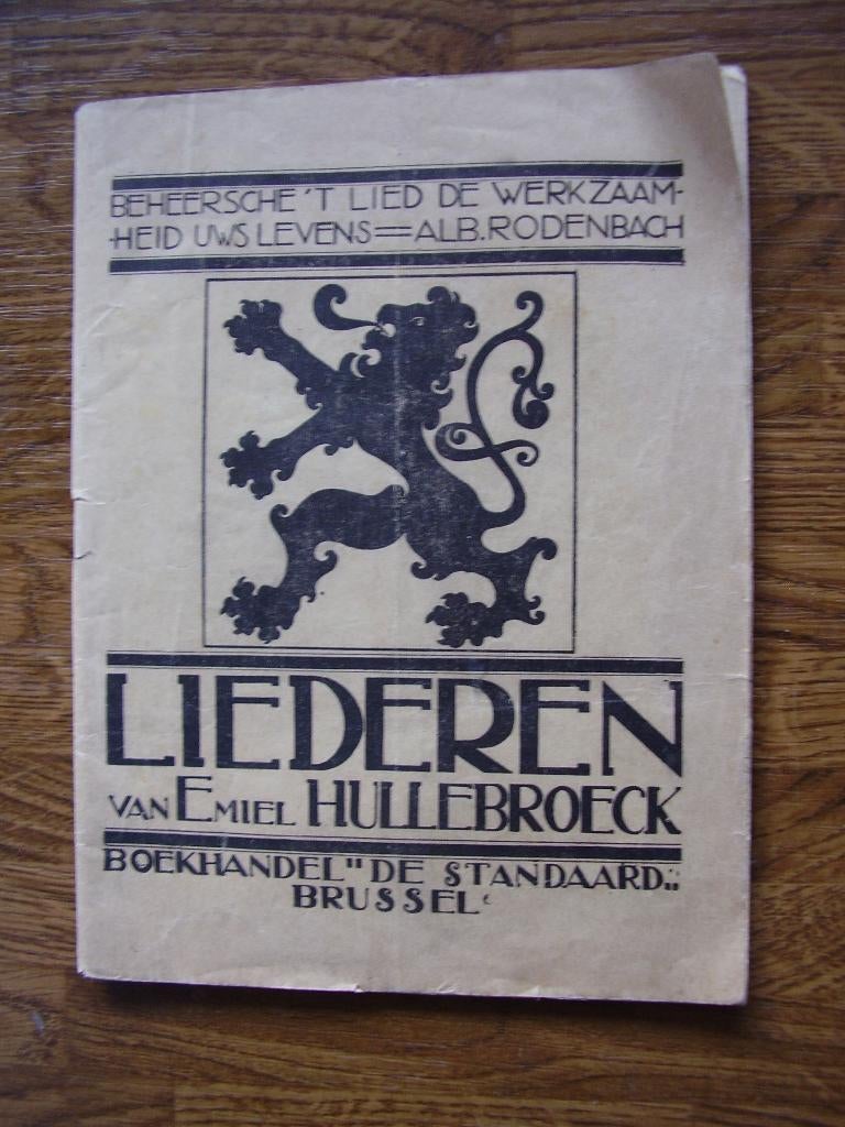 Liederen van Emiel Hullebroeck, Ophalen of Verzenden