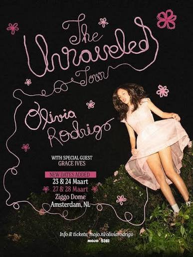 VIP kaarten Olivia Rodrigo | Ziggo Dome I 28 maart 2027, Twee personen, Maart