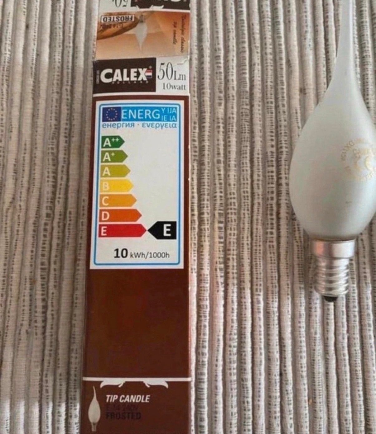 Foto 3 van Calex Gloeilampen Kaarsmodel 10W E14 - 4 stuks