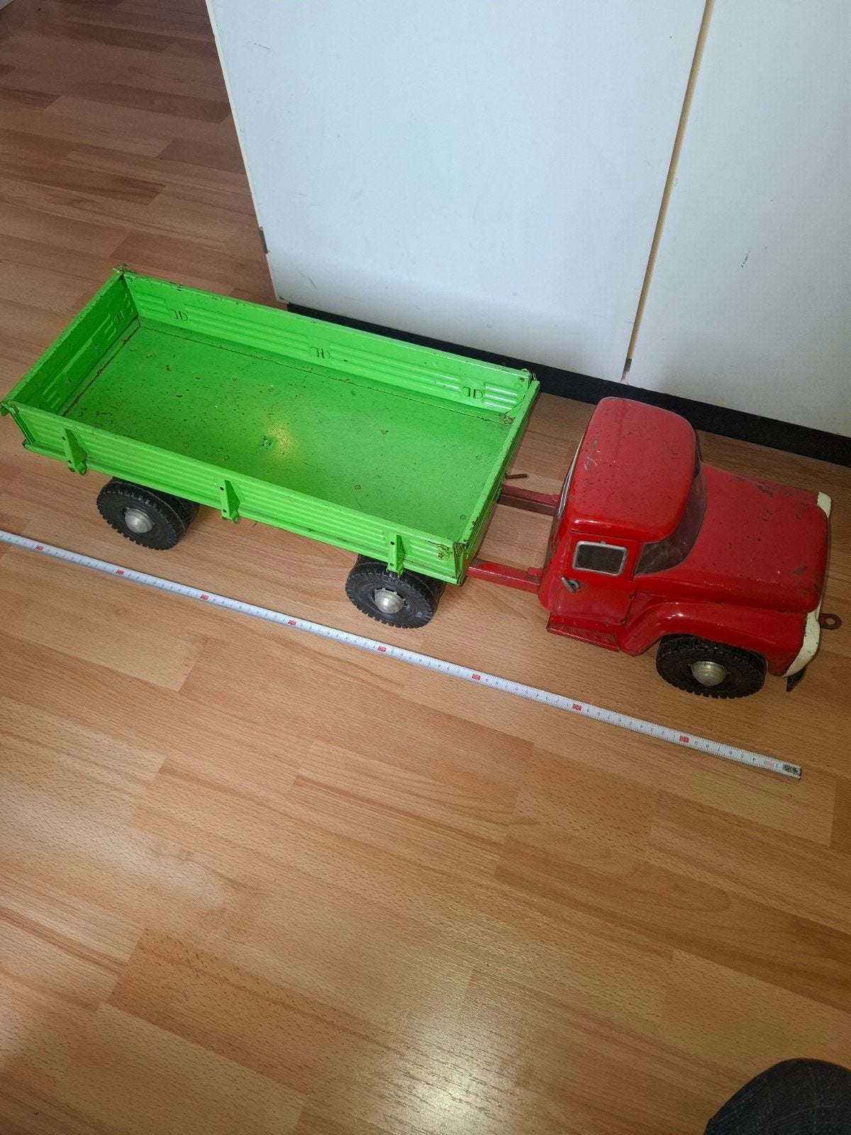 Grote Zil Ziss plaatstalen vrachtwagen zie de foto's, Ophalen of Verzenden