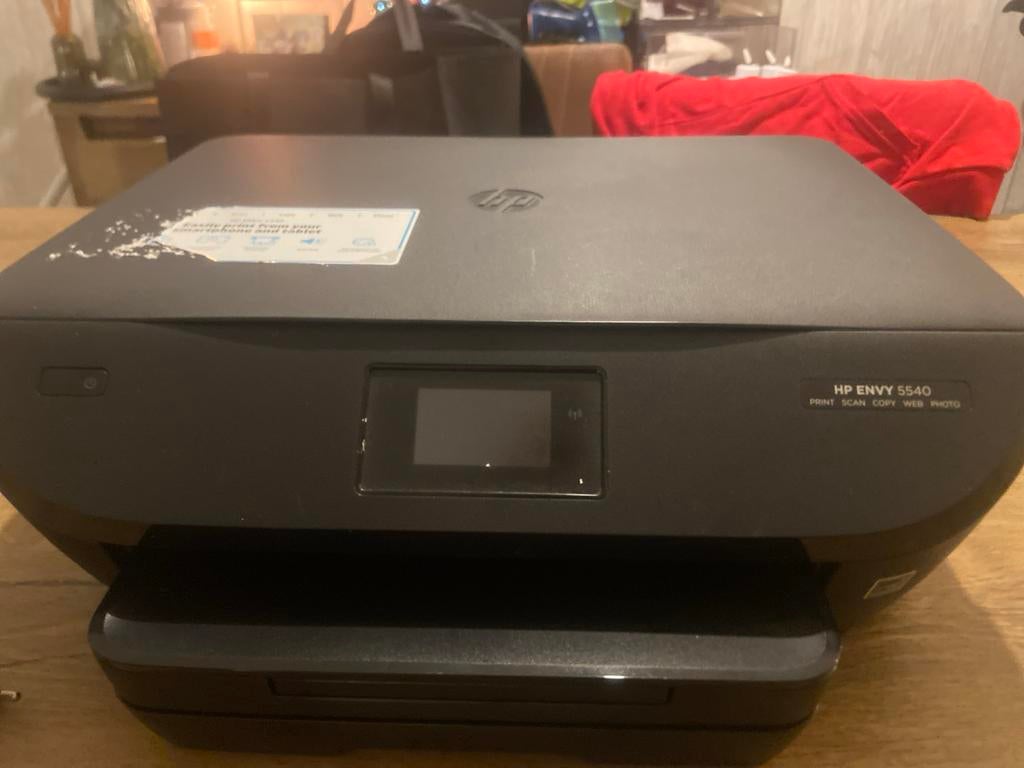 HP Envy 5540 All-in-One Printer aleen ophalen, Computers en Software, Printers, Gebruikt, Inkjetprinter, All-in-one, Kleur printen