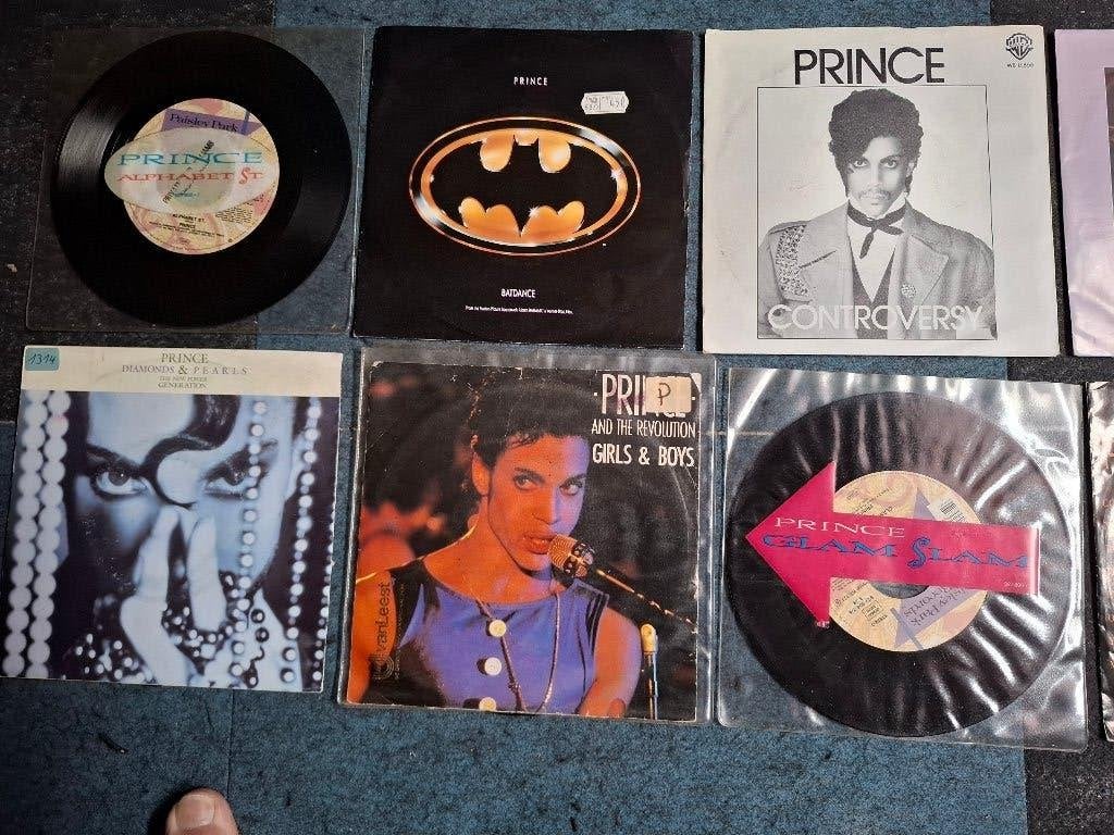 singles PRINCE, Cd's en Dvd's, Vinyl Singles, Zo goed als nieuw, Fotohoes, Single, 1980 - 1989, Pop, 7 inch, Verzenden