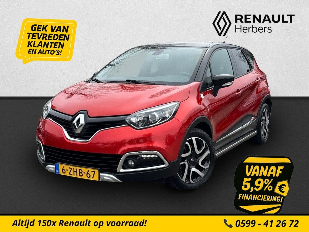 Renault Captur 1.2 TCe Helly Hansen CAMERA / TREKHAAK / NAVI, Auto's, Euro 5, 4 cilinders, Origineel Nederlands, SUV of Terreinwagen