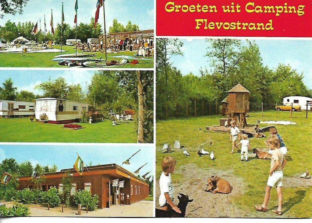 Biddinghuizen- -4-luik, Flevostrand., Verzenden, 1940 tot 1960, Flevoland