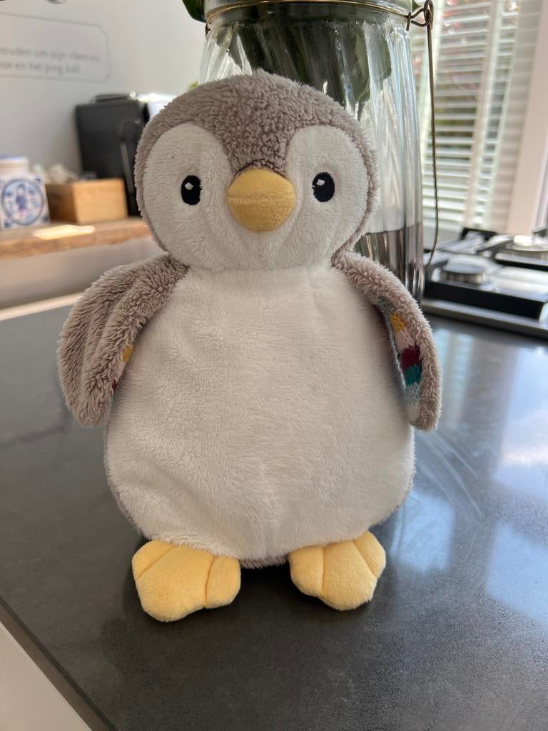 Zazu Phoebe Pinguïn Babyslaapknuffel met Opname Functie, Ophalen of Verzenden, Zo goed als nieuw
